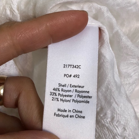 Elizabeth&James Geneva off shoulder Fil Coupé top - Picture 5 of 7